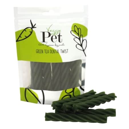 Veggie pet green tea dental twist (100 GR)