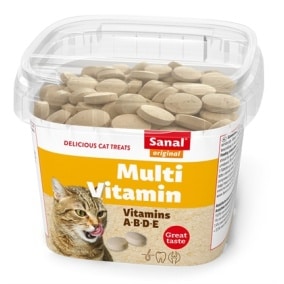 Sanal cat multi vitamin snacks cup (100 GR)