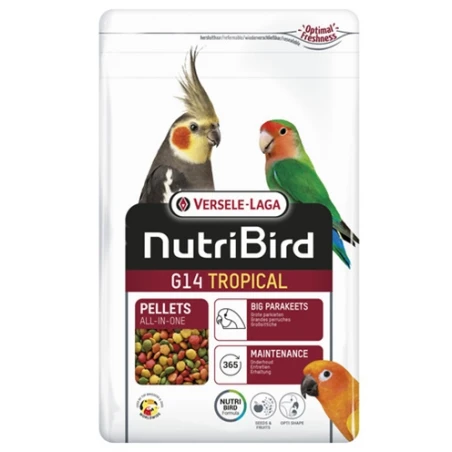 Nutribird tropical g14 onderhoudsvoeder (1 KG)