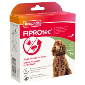 Beaphar FiproTec hond 20-40 Kg 4 pip