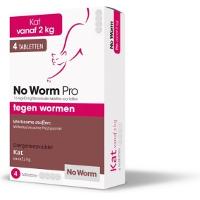 Exil No Worm Pro - Kat - 4 Tabletten