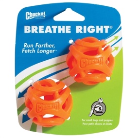 Chuckit Breathe Right Fetch Bal Oranje - 5 CM 2 ST