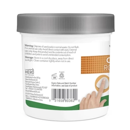 Vets Best Clean Eye Round Pads 100 ST - Afbeelding 3