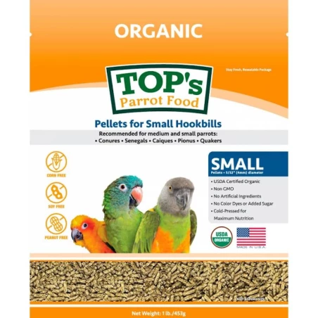 TOP's Parrot Food Small Pellets 453 gram