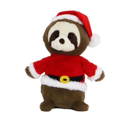 Boon Luiaard Pluche Met Kerstpak Bruin 32Cm