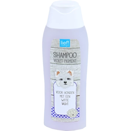 lief! vachtverzorging shampoo witte vacht, 300 ml