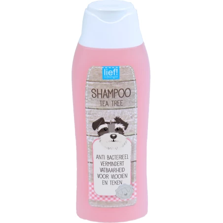 lief! vachtverzorging shampoo tea tree olie, 300 ml