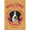 Waakbord Welcome home
  Bernese 