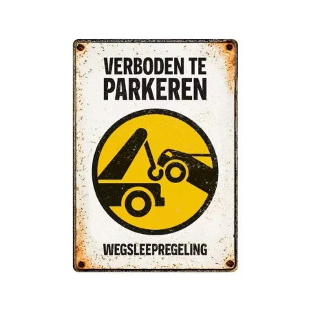 Waakbord Blik
  Wegsleepregeling 