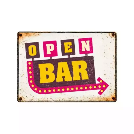 Waakbord Open Bar 