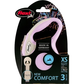 Flexi Rollijn New Comfort Tape Xs Rose 3 Mtr