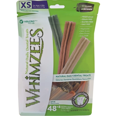 Whimzees Stix Hondensnack - 8 cm - 48
  Stuks