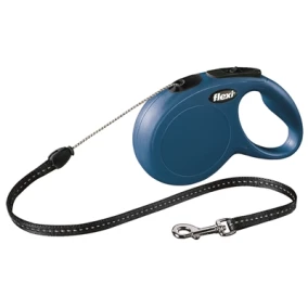 Flexi Rollijn Classic Cord Blauw