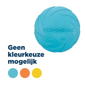 Trixie Rubber Frisbee Dog 0 Soar Assorti - 18 CM