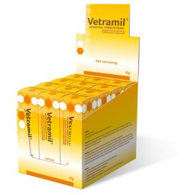 Vetramil Honingzalf 10 g 12 stuks