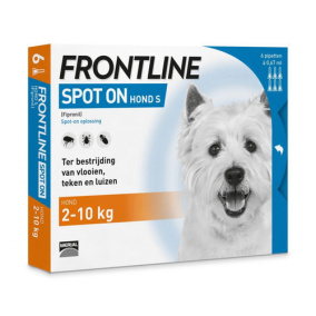 Frontline Hond Spot-On Small - 6 Pipetten