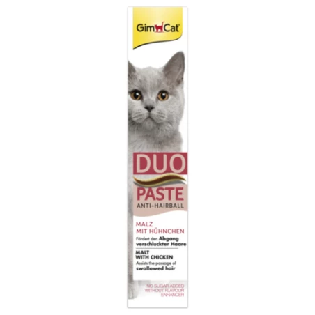 Gimcat Anti-Hairball Duo-Pasta 50 g Kip|Mout