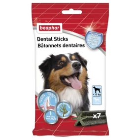 Beaphar Dental sticks middel/grote hond 182 g 7 stuks