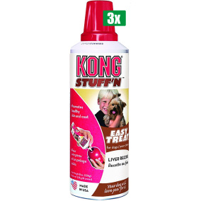 Kong Voordeelverpakking - 3 stuks - Easy Treat Lever 226 GR
