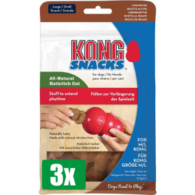 Kong Voordeelverpakking - 3 stuks - Snacks Met Leversmaak - LARGE 300 GR
