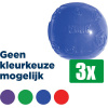 Kong Voordeelverpakking - 3 stuks - Squeezz Ball - LARGE 7,5 CM
