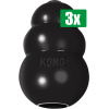 Kong Voordeelverpakking - 3 stuks - Extreme Zwart - MEDIUM 5,5X5,5X9 CM