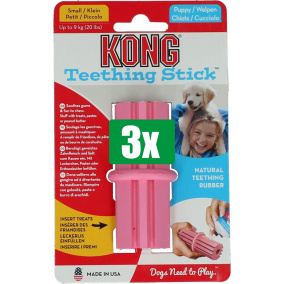 Kong Voordeelverpakking - 3 stuks - Puppy Teething Stick Assorti Small 8,25 cm