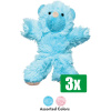 Kong Voordeelverpakking - 3 stuks - Kat Kitten Teddy Bear 11,5X3X9,5 CM
