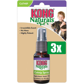 Kong Voordeelverpakking - 3 stuks - Naturals Catnip Kattenkruid Spray 30 ML