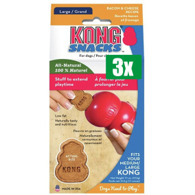 Kong Voordeelverpakking - 3 stuks - Snacks Bacon / Cheese - LARGE 300 GR