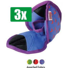 Kong Voordeelverpakking - 3 stuks - Ballistic Hide 'N Treat Assorti - 12,5X12,5X12,5 CM