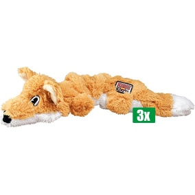 Kong Voordeelverpakking - 3 stuks - Scrunch Knots Fox - 8,5X5X23 CM