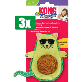 Kong Voordeelverpakking - 3 stuks - Wrangler Avocato 11X7 CM