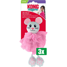 Kong Voordeelverpakking - 3 stuks - Flingaroo Tutu Kattenspeelgoed Assorti 18X9,5X4 CM