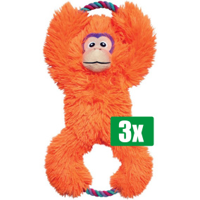 Kong Voordeelverpakking - 3 stuks - Tuggz Aap 23X11X42 CM