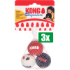 Kong Voordeelverpakking - 3 stuks - Signature Sport Balls Assorti - 4,5X4,5X4,5 CM 3 ST