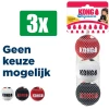 Kong Voordeelverpakking - 3 stuks - Signature Sport Balls Assorti - 6,5X6,5X6,5 CM 3 ST