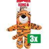 Kong Voordeelverpakking - 3 stuks - Wild Knots Tijger Oranje 26,5X25,5X11 CM