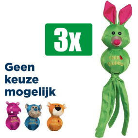 Kong Voordeelverpakking - 3 stuks - Wubba Ballistic Friend - LARGE 35,5X11,5X9 CM
