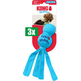 Kong Voordeelverpakking - 3 stuks - Wubba Puppy Assorti 22X5X5,5 CM