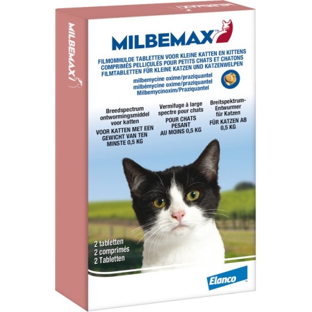 Milbemax Tablet Ontworming Kleine Kat / Kitten