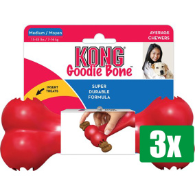 Kong Voordeelverpakking - 3 stuks - Goodie Bone Medium