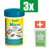 Tetra Micro Crisps 100 ml - 3 stuks - Vissenvoer - Aquarium - Inclusief PetsHome Zuurstofsteen