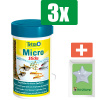 Tetra Micro Sticks 100 ml - 3 stuks - Vissenvoer - Aquarium - Inclusief PetsHome Zuurstofsteen