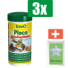 Tetra Pleco multi wafers 250 ml - 3 stuks - Vissenvoer - Aquarium - Inclusief PetsHome Zuurstofsteen