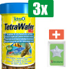 Tetra Wafermix 100 ml - 3 stuks - Vissenvoer - Aquarium - Inclusief PetsHome Zuurstofsteen