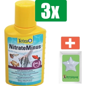 Tetra Nitraatminus Vloeibaar 250 ml - 3 stuks - Vissenvoer - Aquarium - Inclusief PetsHome Zuurstofsteen