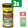 Tetra Granulaat 250 ml - 3 stuks - Vissenvoer - Aquarium - Inclusief PetsHome Zuurstofsteen