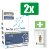 Flea Free - Anti Vlooien En Teken - Spot-on Combo Hond 20-40Kg - 4 Pipetten - 2 Verpakkingen - Inclusief PetsHome Goudkleurige Adreskoker