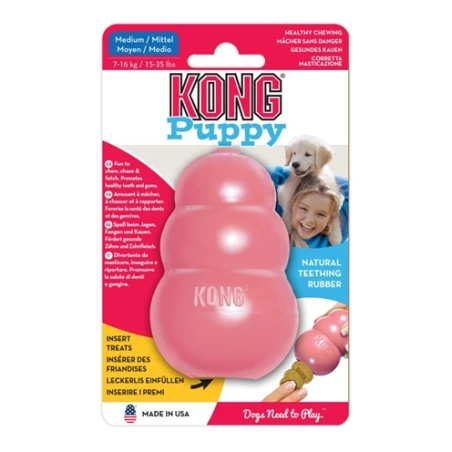 Kong Puppy Roze Of Blauw Assorti - Afbeelding 2